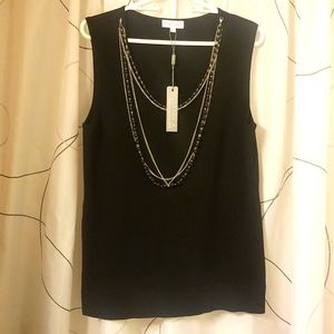 NWT Joseph A dressy tank top